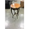 Image 1 : TWO TIER MAHOGANY PARLOR TABLE