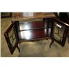 Image 2 : FRENCH STYLE GLASS DOOR VITRINE VERY GOOD ORIGINAL CONDITION