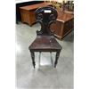 Image 1 : CARVED WOOD CHAIR