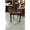Image 2 : CARVED WOOD CHAIR