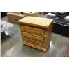 Image 1 : PINE THREE DRAWER DRESSER