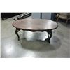 Image 2 : OVAL QUEEN ANNE COFFEE TABLE