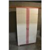 Image 1 : PINK AND WHITE KIDS WARDROBE DRESSER