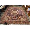 Image 1 : 100% WOOL, HAND KNOTTED PERSIAN AREA CARPET, 158 INCH BY 120 INCH