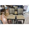 Image 1 : SET OF 3 MODERN DINING CHAIRS