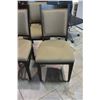 Image 2 : SET OF 3 MODERN DINING CHAIRS