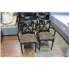 Image 1 : SET OF 4 PUB CHAIRS