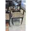 Image 2 : SET OF 4 PUB CHAIRS