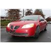 Image 1 : 2006 PONTIAC G6, GT, RED 2-DOOR AUTOMATIC, 240,000KM WITH CAR PROOF, REGISTRATION, KEY AND FOB