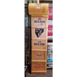 MOLSON WOODEN TOBAGGAN