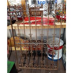 WROUGHT IRON PANEL