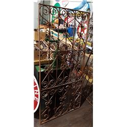 WROUGHT IRON PANEL