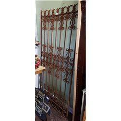 WROUGHT IRON PANEL