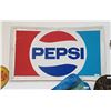 Image 1 : VINTAGE METAL PEPSI SIGN
