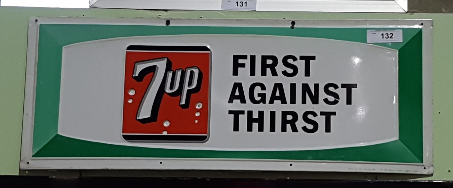 ORIGINAL 7UP METAL SIGN