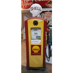 1950's BENNETT SHELL GAS PUMP