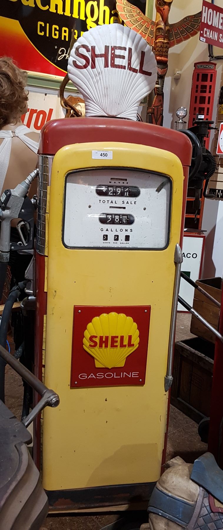 1950'S WAYNE GAS PUMP