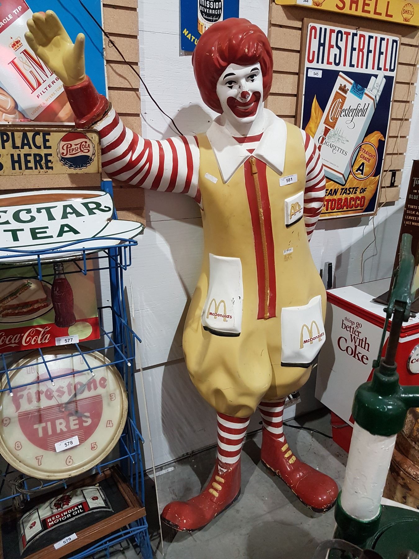 AUTHENTIC RONALD MCDONALD STATUE authentic-ronald-mcdonald-statue