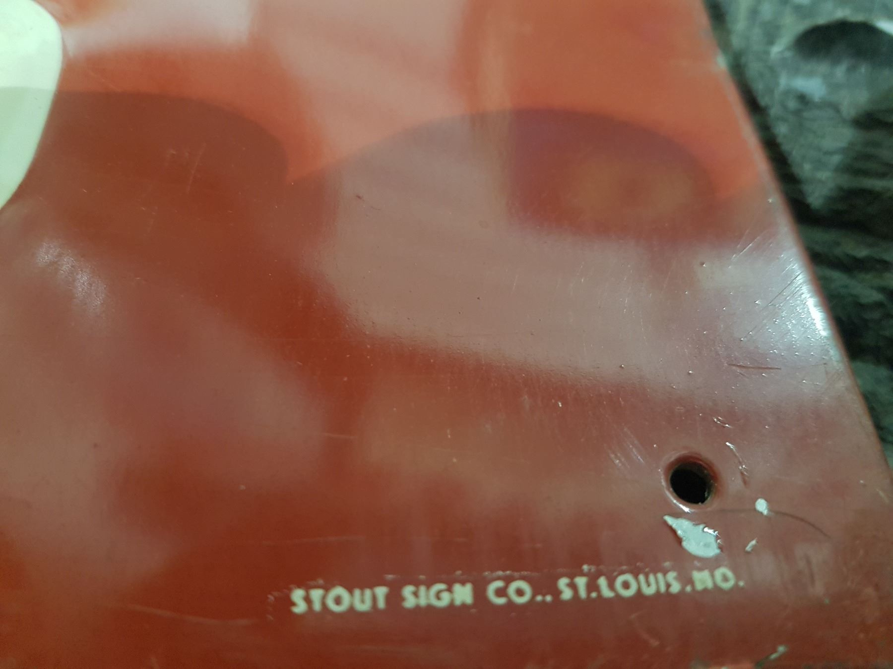 VINTAGE HOMELITE CHAINSAW SIGN