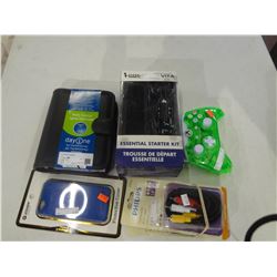 Xbox One controller, PSP Vita Starter Kit