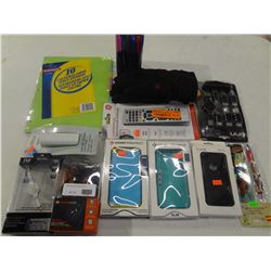 3 Iphone Cases, Blackweb Sport Headphones, 7n1 Adapter Kit