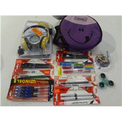 Minion Headphones ,7 Pack of Pens