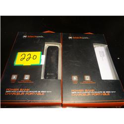Lot of 2 2800 MAH Power Banks