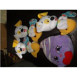 4 Stuffed Toys