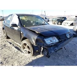 2003 - VOLKSWAGEN JETTA //REBUILT SALVAGE