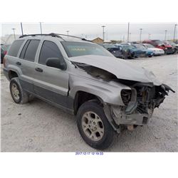 2000 - JEEP GRAND CHEROKEE LAREDO