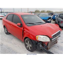 2007 - CHEVROLET AVEO