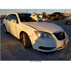 2012 - CHRYSLER 200 // SALVAGE TITLE // EXPORT ONLY