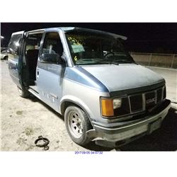 1991 - GMC SAFARI // SALVAGE TITLE