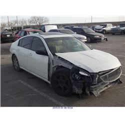 2007 - NISSAN MAXIMA // EXPORT ONLY