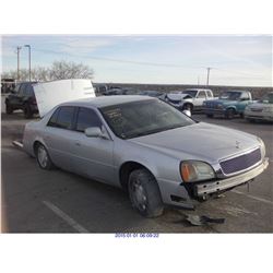 2001 - CADILLAC DEVILLE