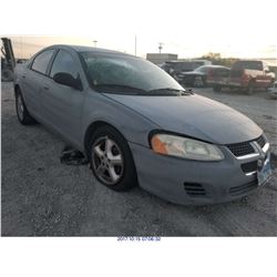 2006 - DODGE STRATUS // REBUILT SALVAGE