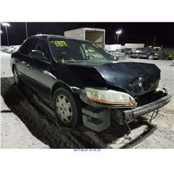 1999 - HONDA ACCORD // SALVAGE TITLE