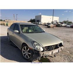 2005 - INFINITI G35 // NON REPAIRABLE