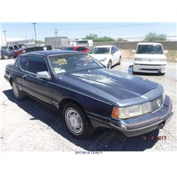 1988 - MERCURY COUGAR