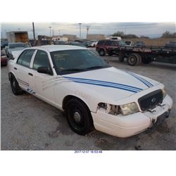 2011 - FORD CROWN VICTORIA // TX TITLE