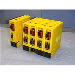 FANUC (4)A03B-0807-C011 AIF01A INTERFACE MODULE / A03B-0807-C012 OUTPUT MODULE