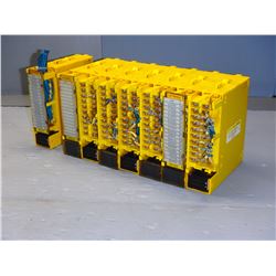 FANUC A03B-0807-C104 AID16D INPUT MODULE- LOT OF 7 /  A03B-0807-C103 AID16C INPUT MODULE