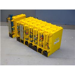FANUC A03B-0807-C104 AID16D INPUT MODULE- LOT OF 7 /  A03B-0807-C103 AID16C INPUT MODULE