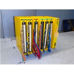 FANUC *LOT OF 7* INPUT/OUTPUT MODULES *SEE PICS FOR MODEL NUMBERS*