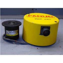 FANUC A860-0300-T002 2500P PULSE CODER WITH DC MOTOR CAP