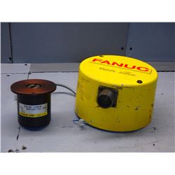 FANUC A860-0300-T002 2500P PULSE CODER WITH DC MOTOR CAP