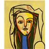 Image 3 : Suzanne Pomerleau Acrylic on Board Cubist Portrait