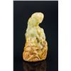 Image 1 : Chinese Russet Skin Hetian Jade Carved Bird