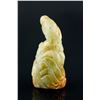 Image 3 : Chinese Russet Skin Hetian Jade Carved Bird