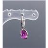 Image 2 : 5.80ct Ruby Drop Hoop Earrings CRV $5009